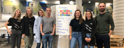 Gruppenbild von Workshop der SDG-Challenge bei pratopac