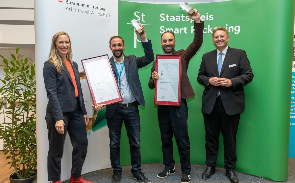 Ein Bild von der Auszeichnung Smart Packaging